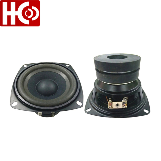 Altavoz de rango completo de 4 pulgadas, 4 ohmios, 25 w