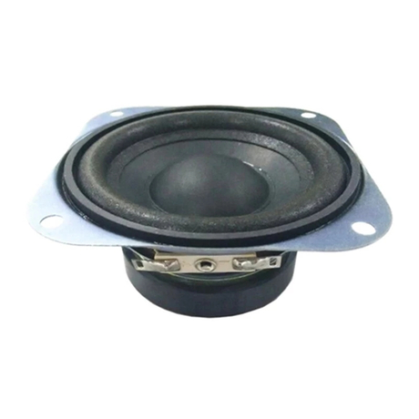 4 ohm 5 watt full range speaker