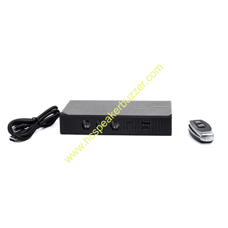 Power Bank Audio Jammer Tragbarer Mikrofon-St&ouml;rsender Aufnahmeblocker