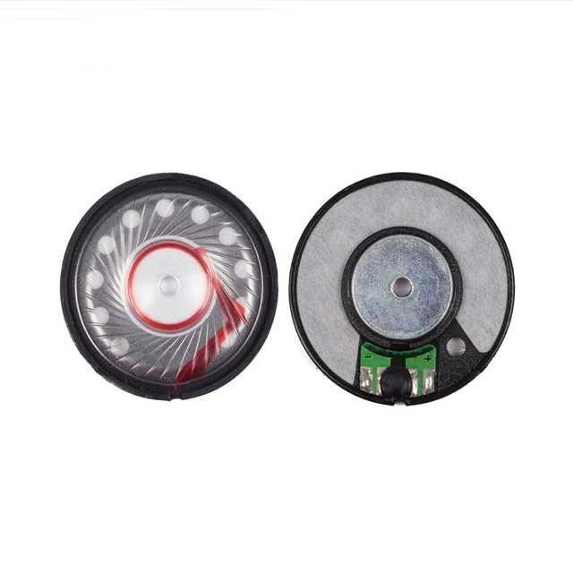 Altavoz para auriculares de 40 mm, 32 ohmios y 20 mvatios