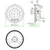 2 in&ccedil; 8 ohm 2 watt orta kademe hoparl&ouml;r