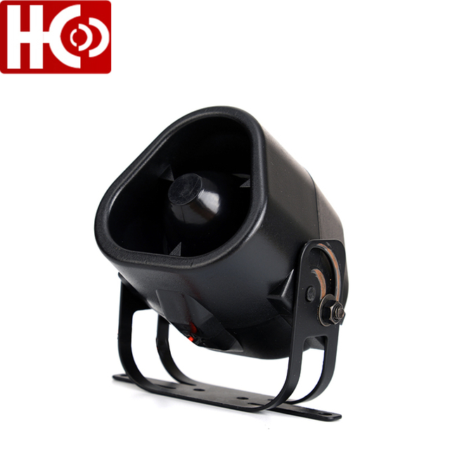 Sirena di allarme per auto con batteria di backup DC12V 120db