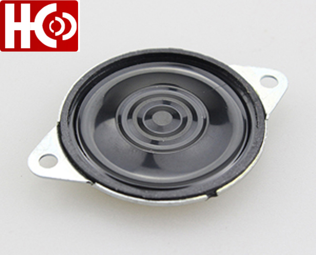 Altavoz de cono de mylar de 36 mm con orificio de montaje