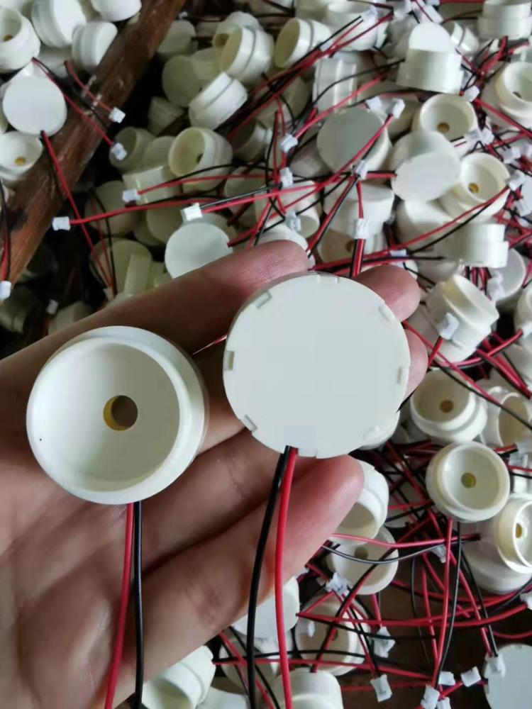 Transdutor piezoel&eacute;trico de 30mm * 17mm 9V 12V 95dB com cabos